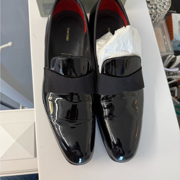 Tom Ford Glossy Black Loafers main image 13